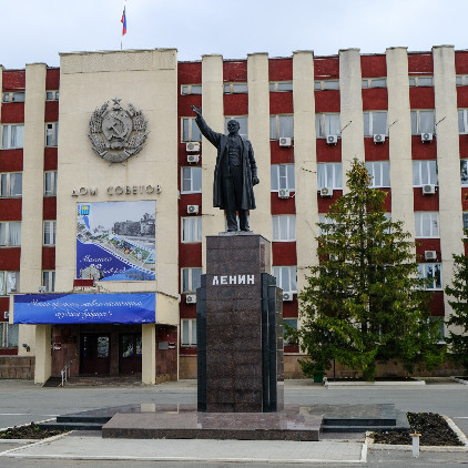 памятник Ленину 
